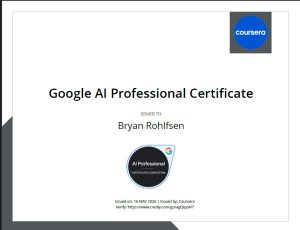 ai professinoal cert